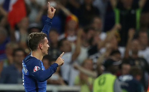 Griezmann giành danh hiệu Vua phá lưới EURO 2016